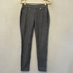 Michael Michael Kors black white checkered leggings Size S